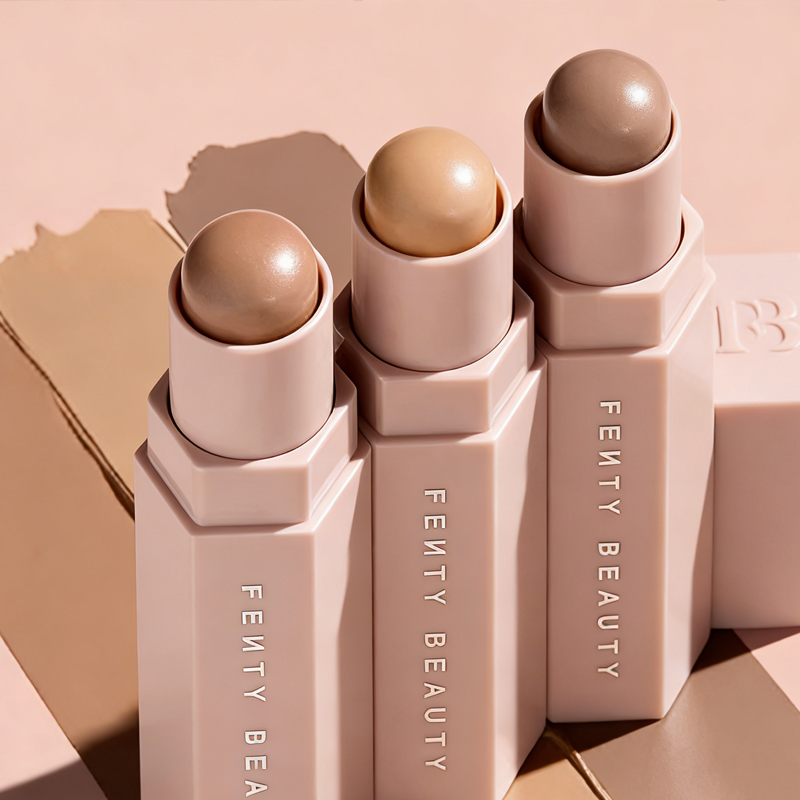 Fenty Beauty Makeup Highlighter - Fenty Beauty Match Six-Color Contour Two-color