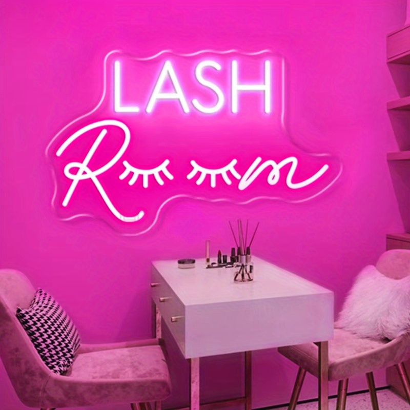 Beauty And Makeup Studio - LASH Room Neon Sign LED Wall