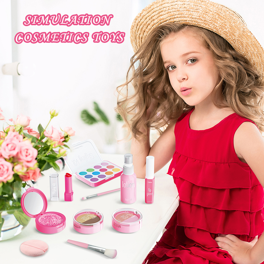 10 Pcs/set Simulation Pretend  – Beauty Makeup Kit For Kids Bewertung und Preis