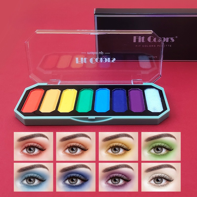 8 Color Christmas Eyeshadow Pa – Beauty Makeup Eyeshadow Palette Bewertung und Preis