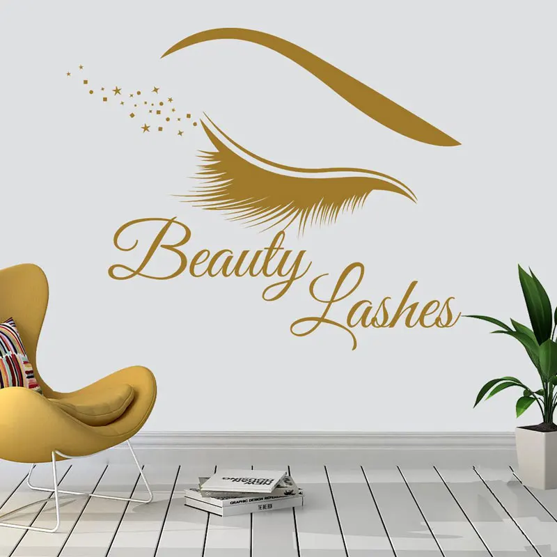 Modern Lashes Eyelashes Wall S – Beauty Makeup Wallpaper Bewertung und Preis