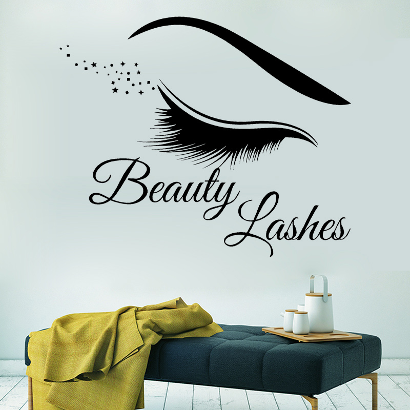 Modern Lashes Eyelashes Wall S – Beauty Makeup Wallpaper Bewertung und Preis