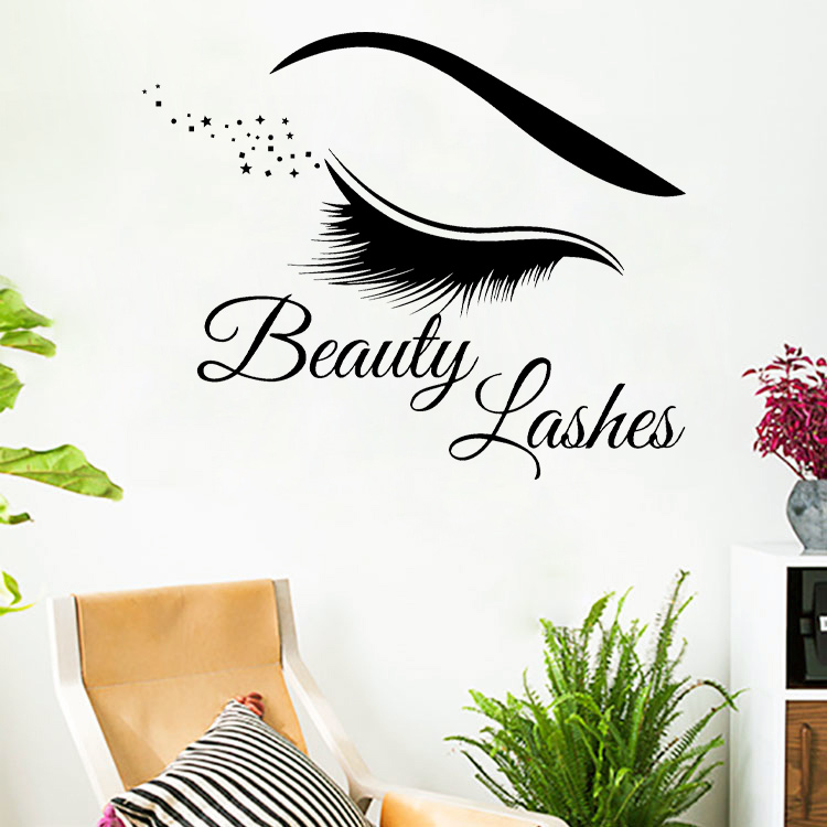 Modern Lashes Eyelashes Wall S – Beauty Makeup Wallpaper Bewertung und Preis