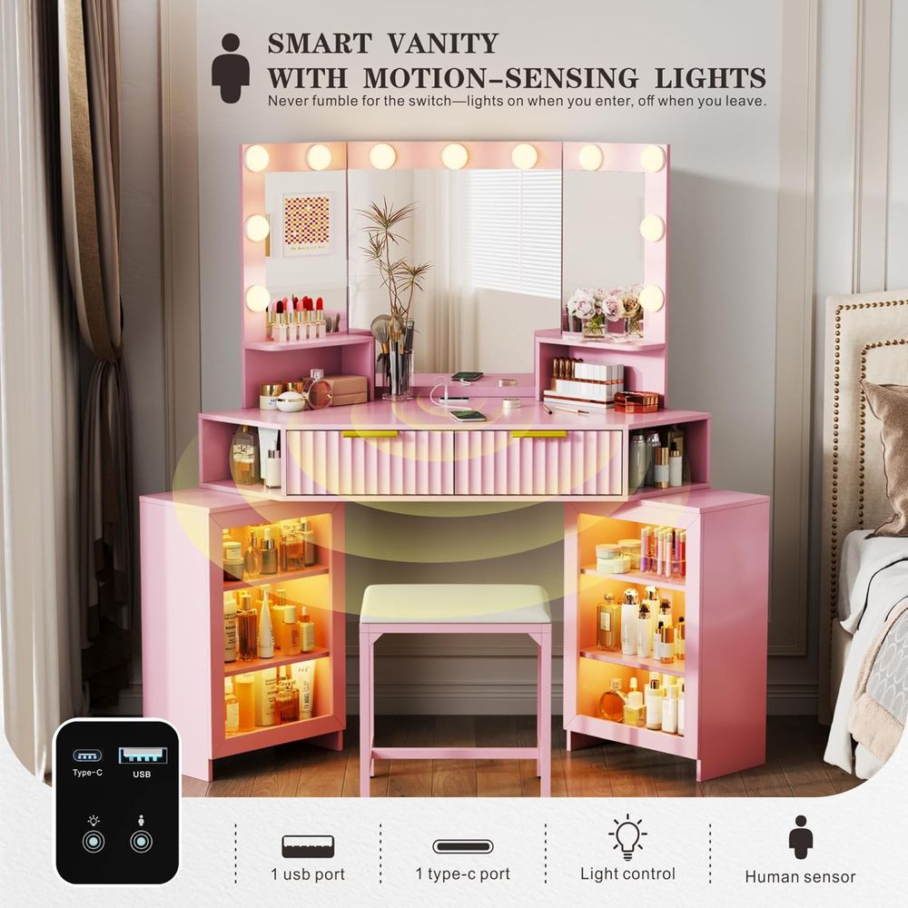 LED-Illuminated Makeup Vanity  – Beauty Makeup Outlet Bewertung und Preis