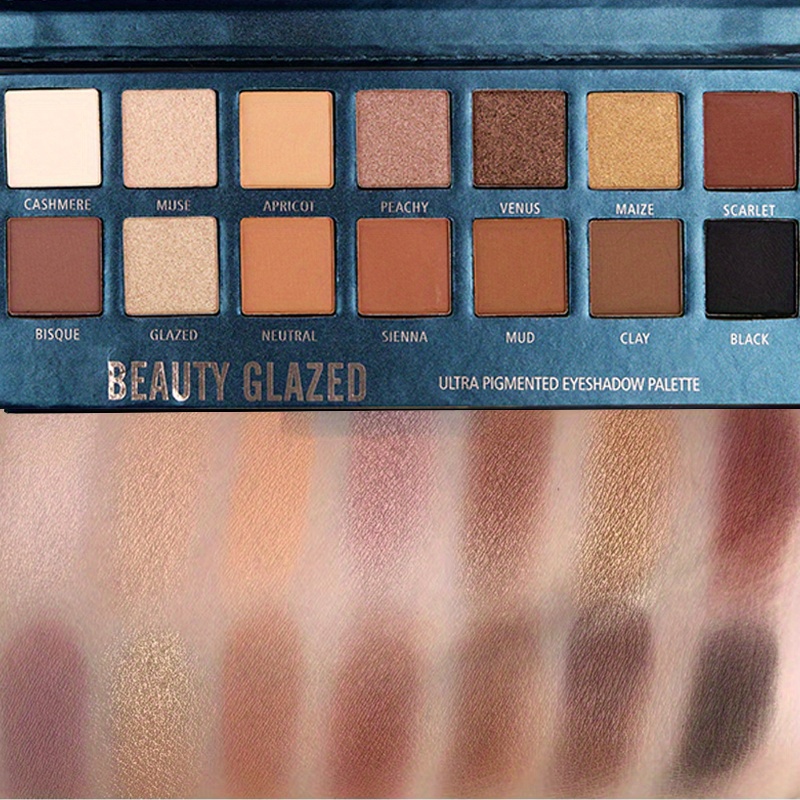 BEAUTY GLAZED 14 Colors Eyesha – Beauty Makeup Eyeshadow Palette Bewertung und Preis