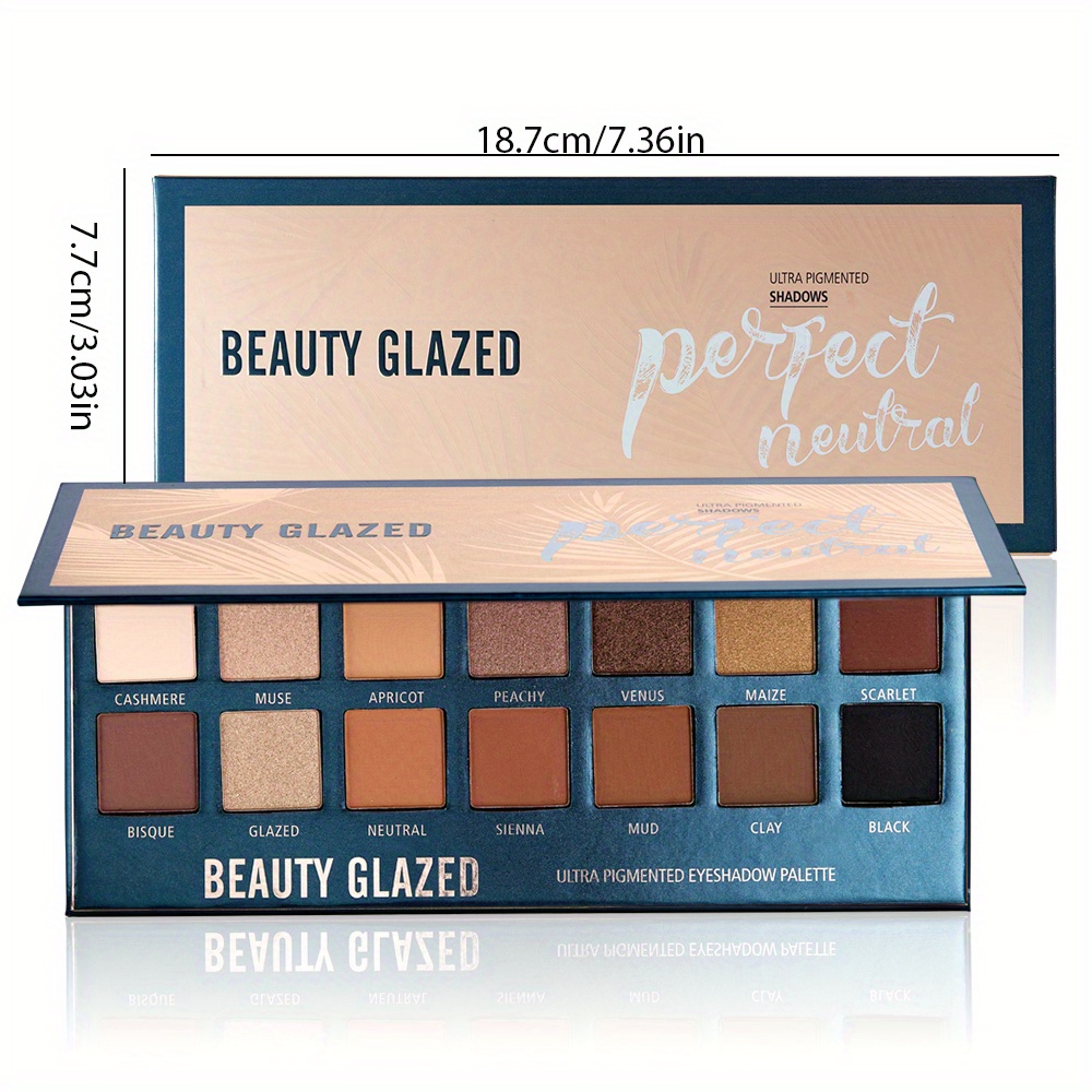 BEAUTY GLAZED 14 Colors Eyesha – Beauty Makeup Eyeshadow Palette Bewertung und Preis