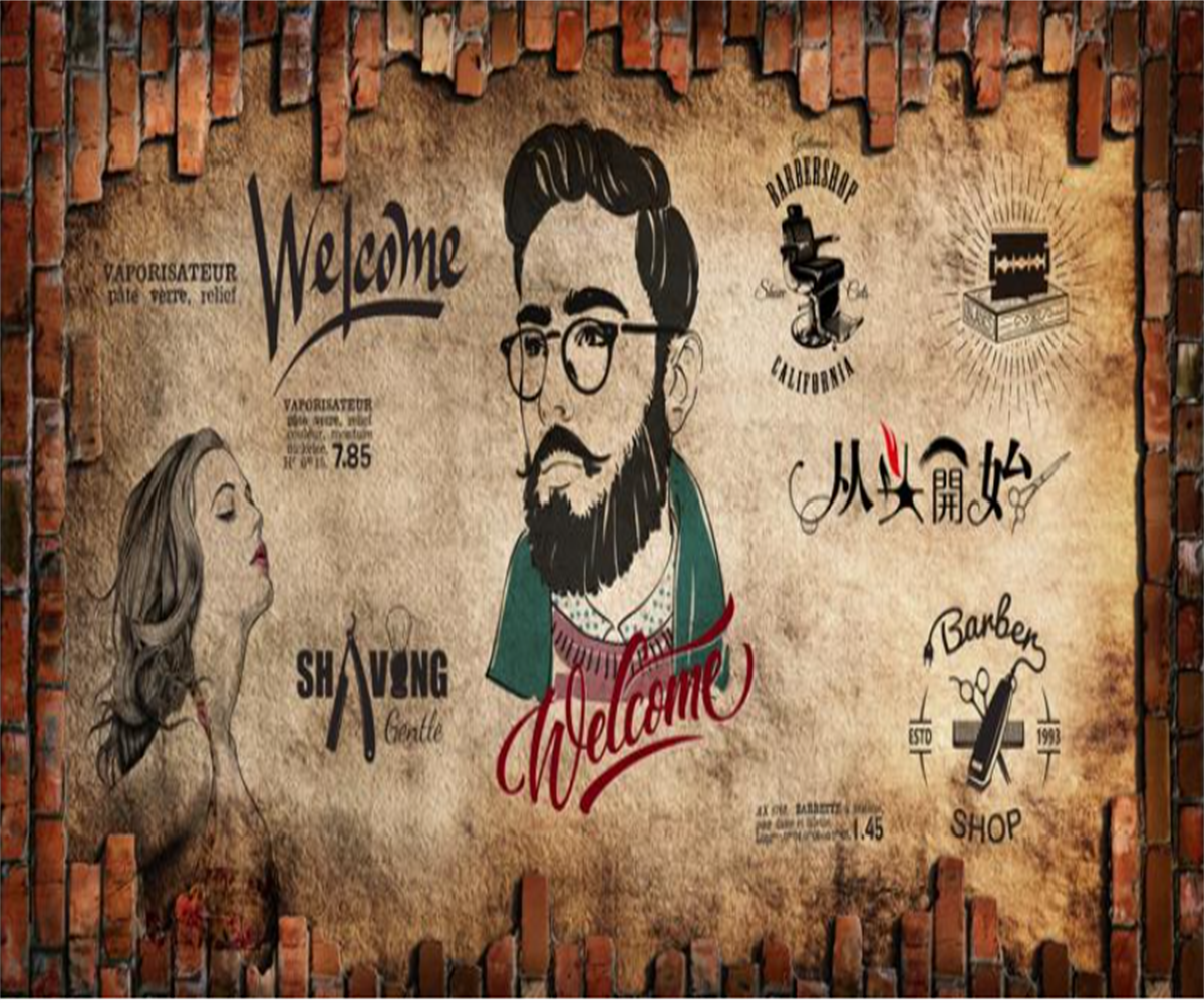 custom wallpaper mural Nostalg – Beauty Makeup Wallpaper Bewertung und Preis