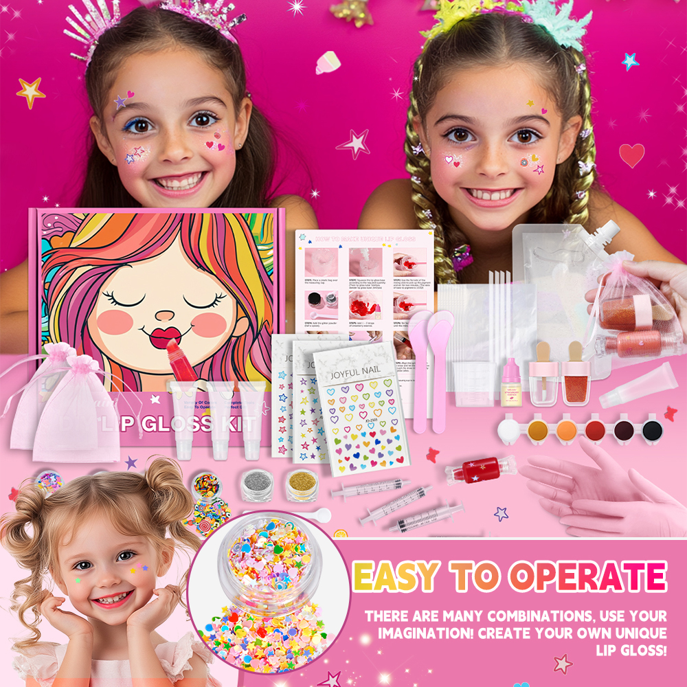 Lip Gloss Base Set Lip Gloss M – Beauty Makeup Kit For Kids Bewertung und Preis