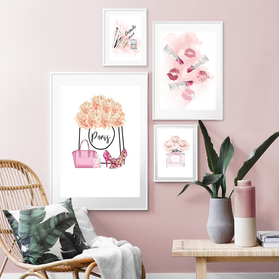 Fashion Poster Makeup Brushes  – Beauty Makeup Pictures Bewertung und Preis