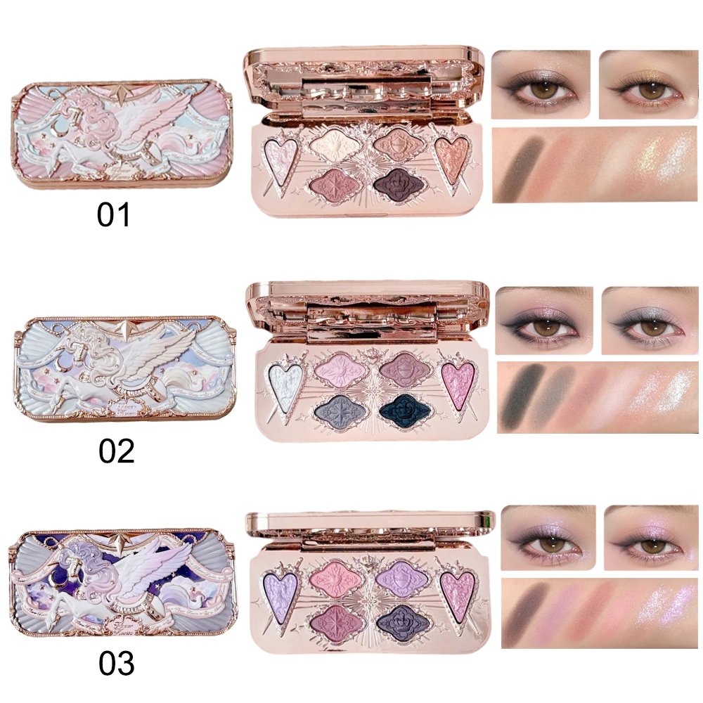Flower Knows Knight Unicorn Ey – Beauty Makeup Eyeshadow Palette Bewertung und Preis