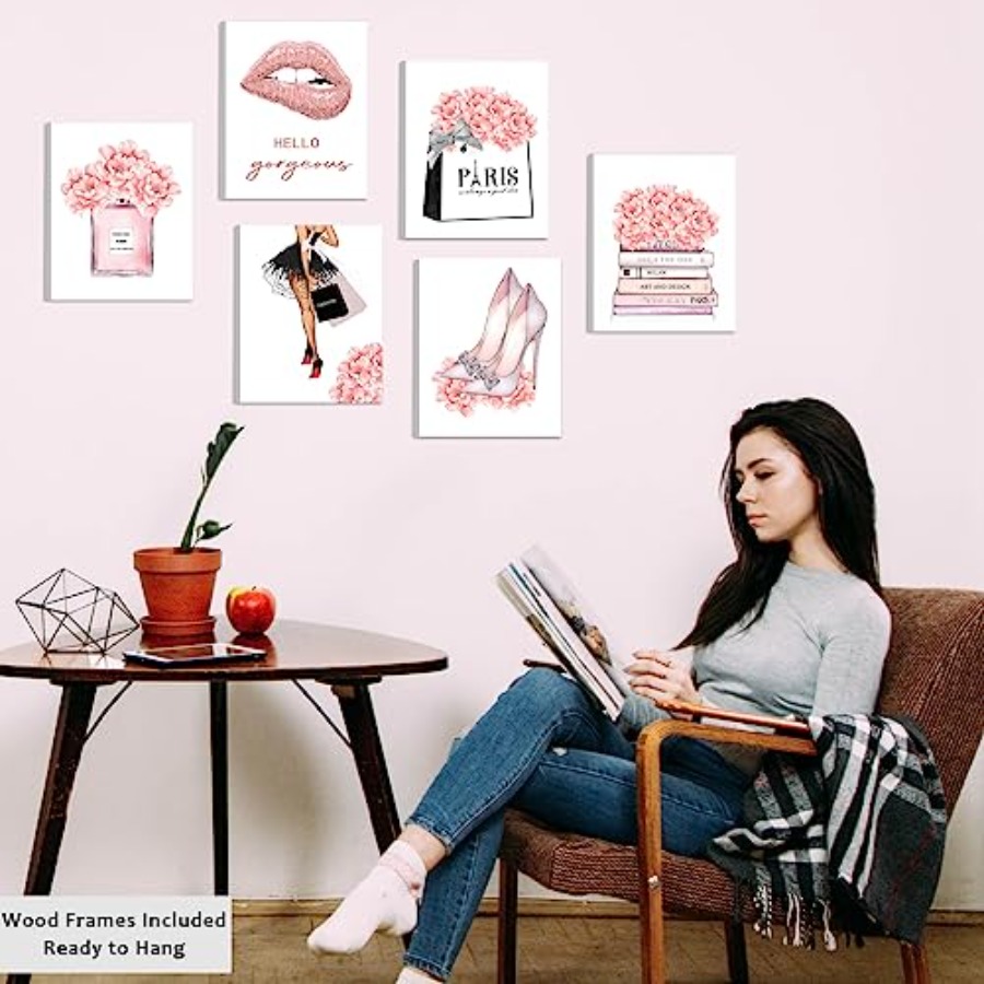 FRAMED Makeup Room Canvas Wall – Beauty Makeup Pictures Bewertung und Preis