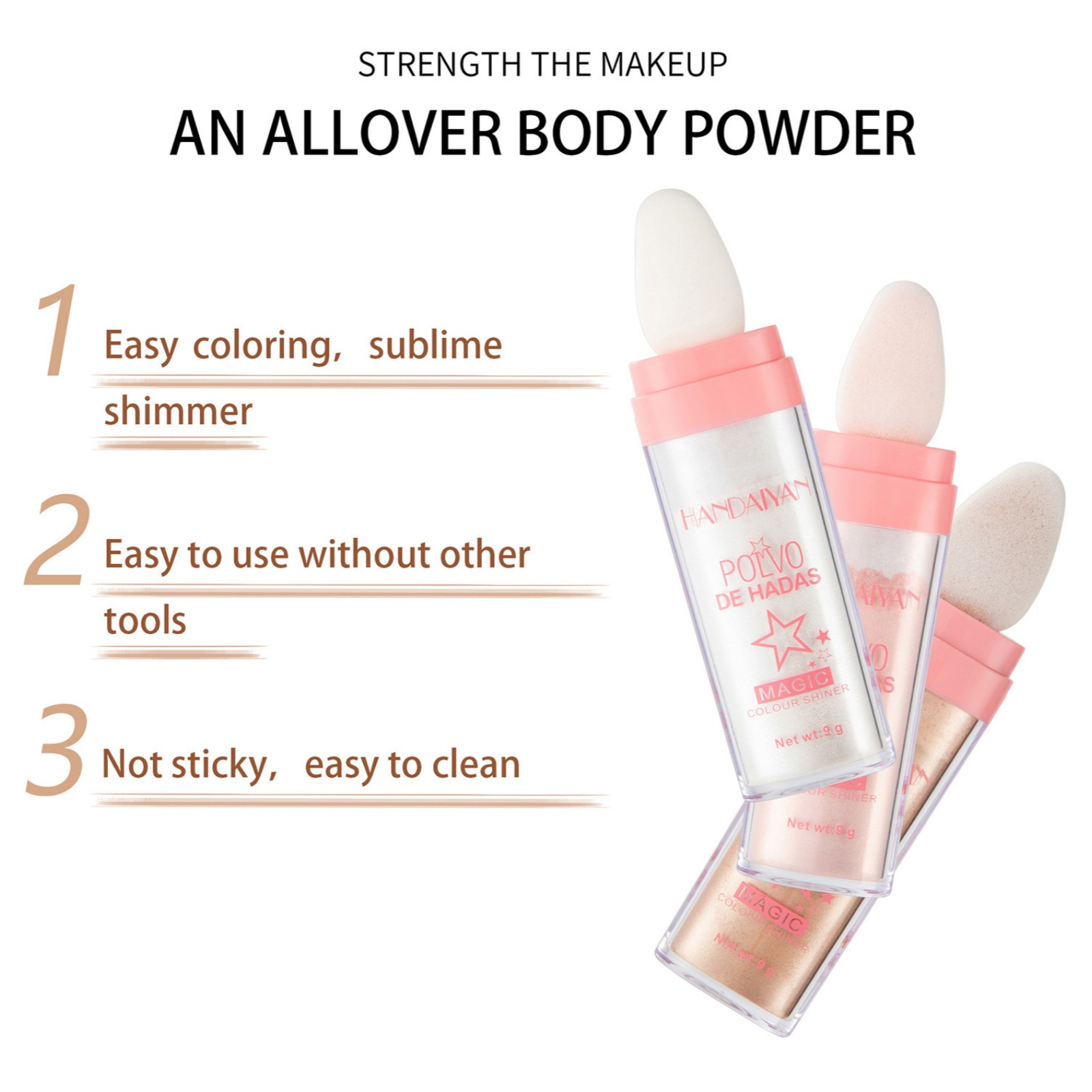 3 Color Fairy Powder Stick Hig – Fenty Beauty Makeup Highlighter Bewertung und Preis