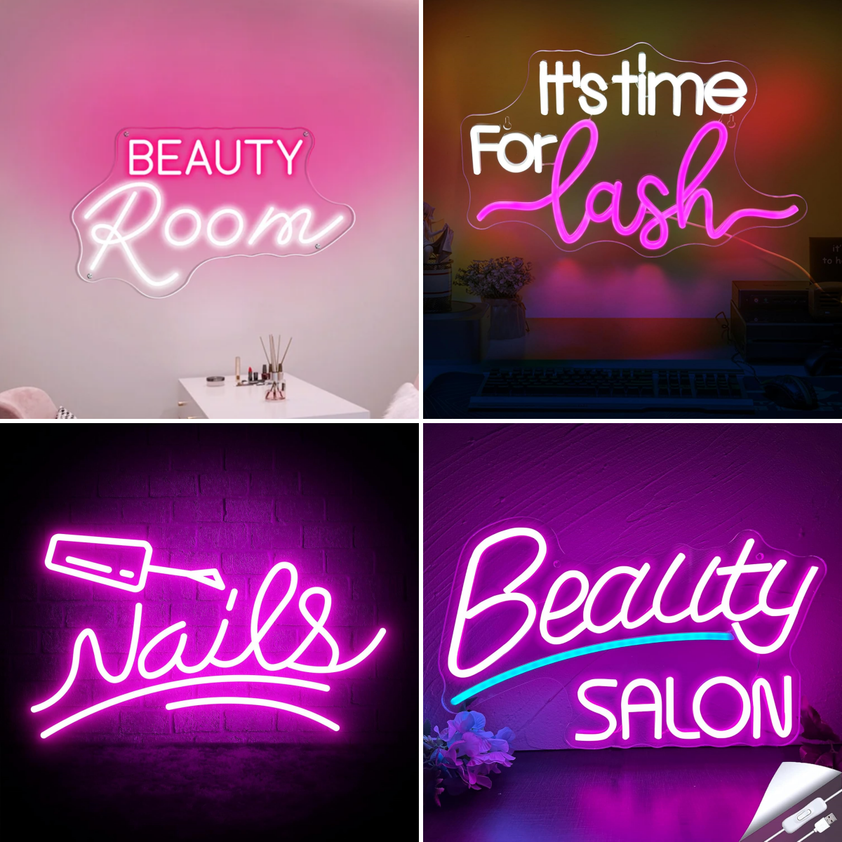 Beauty Room Neon Signs For Wal – Beauty And Makeup Studio Bewertung und Preis