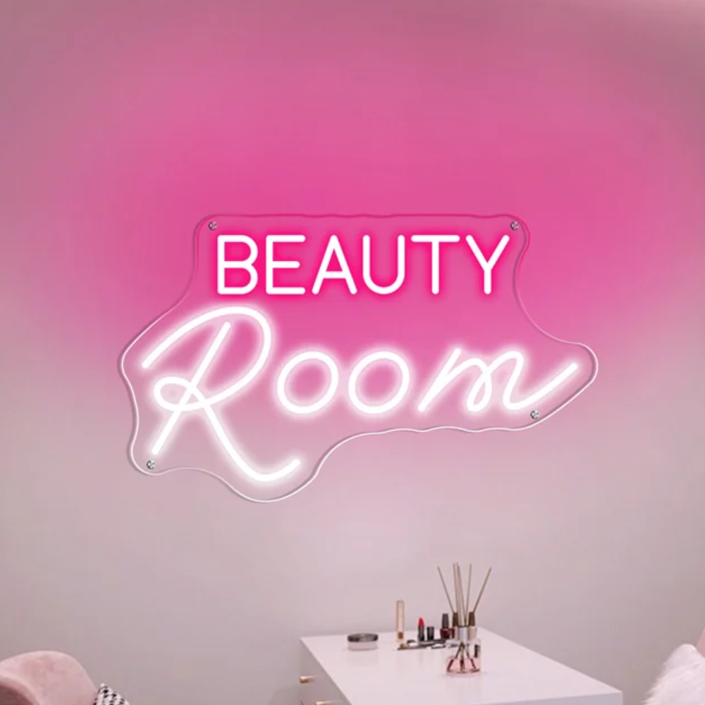 Beauty Room Neon Signs For Wal – Beauty And Makeup Studio Bewertung und Preis