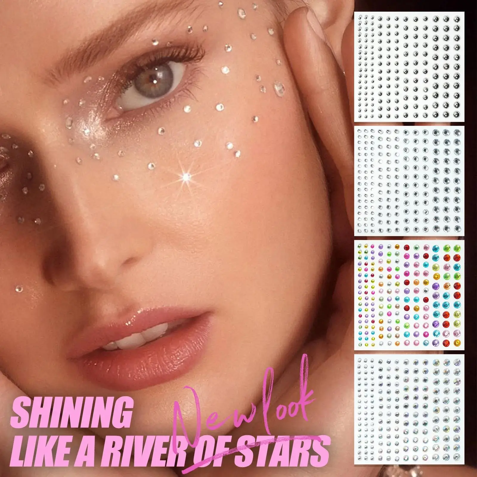 New Laser Face Sticker Eye Mak – Beauty Makeup Pictures Bewertung und Preis