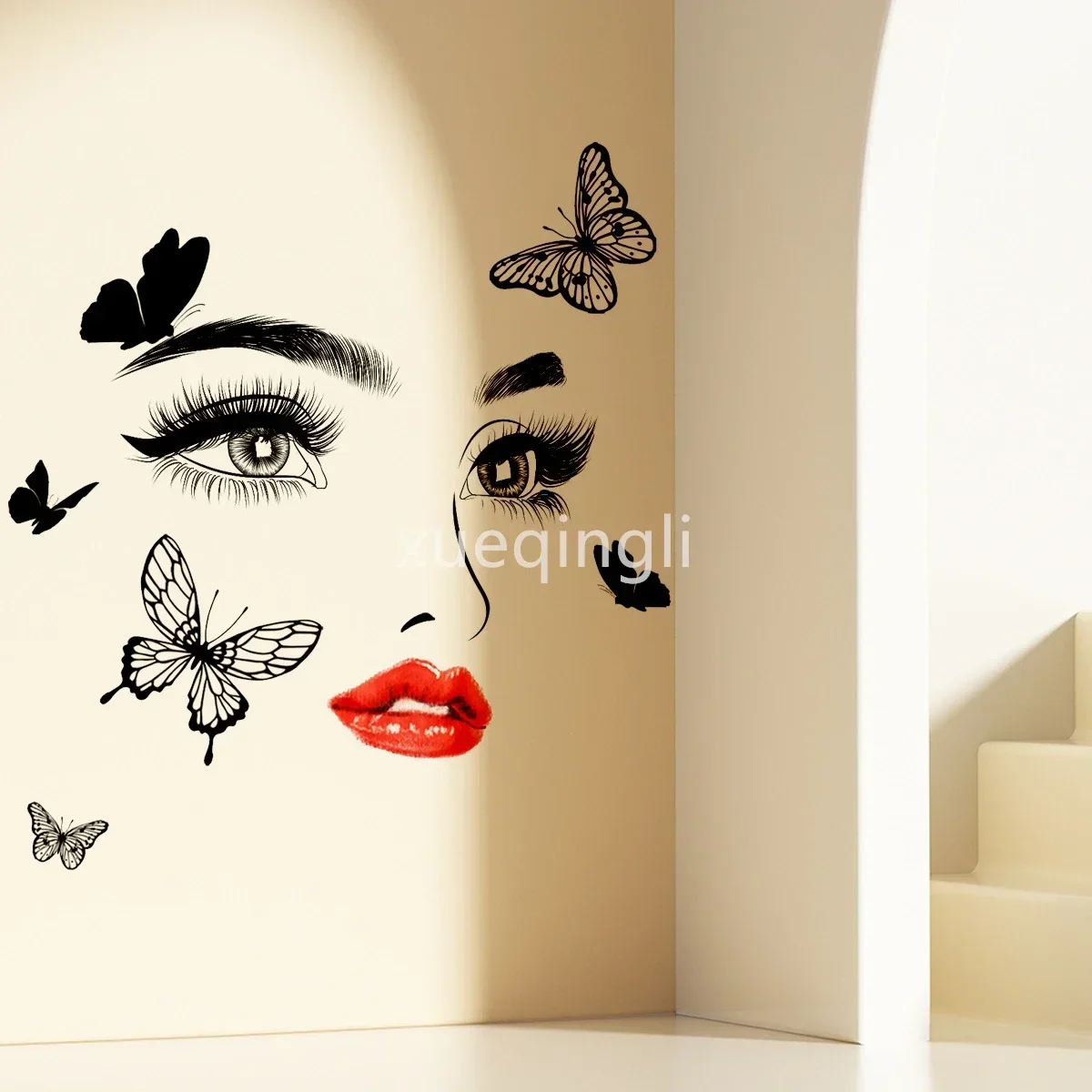 Beauty Female Face Wall Sticke – Beauty And Makeup Studio Bewertung und Preis