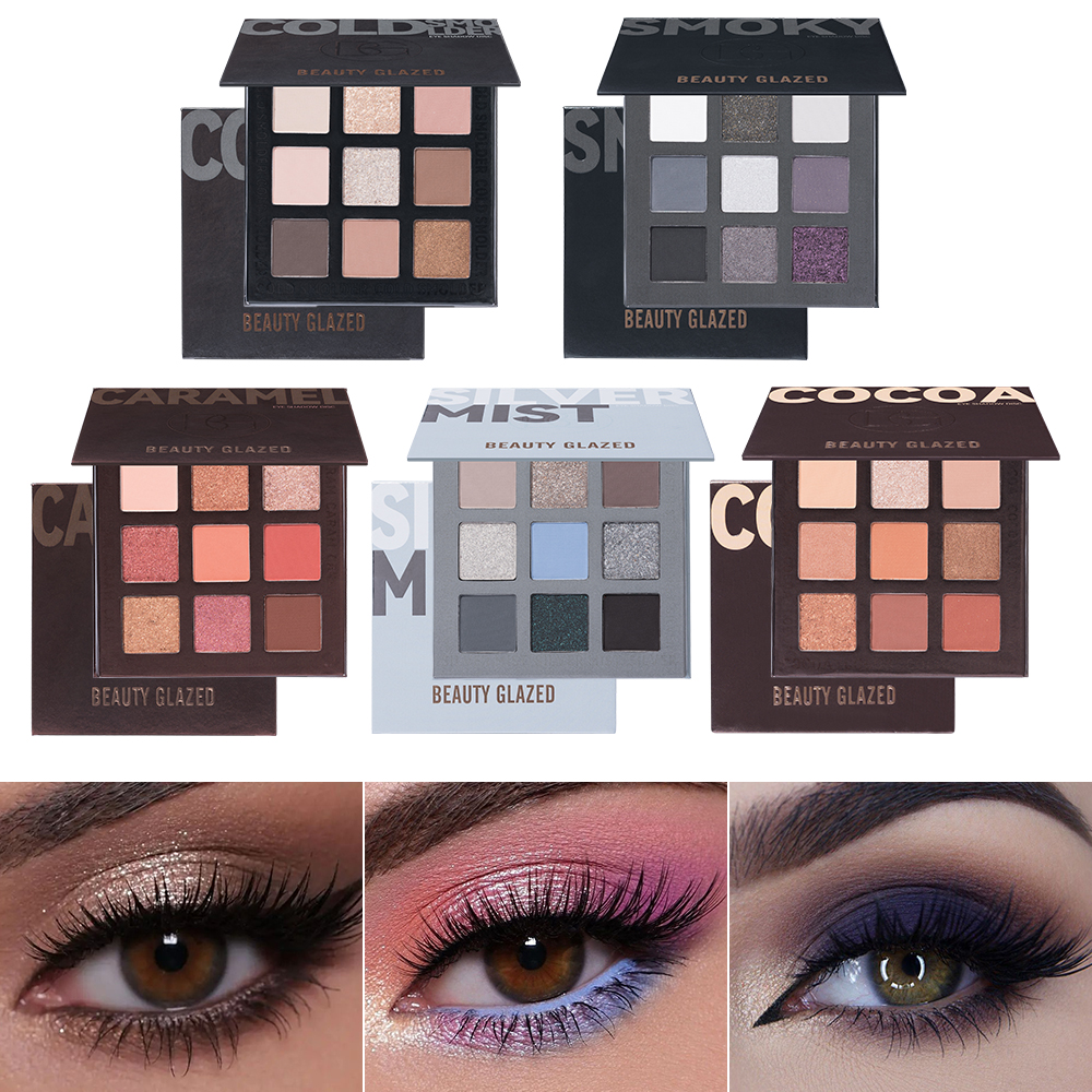 Beauty Glazed 9 Colors Eye Sha – Beauty Makeup Eyeshadow Palette Bewertung und Preis
