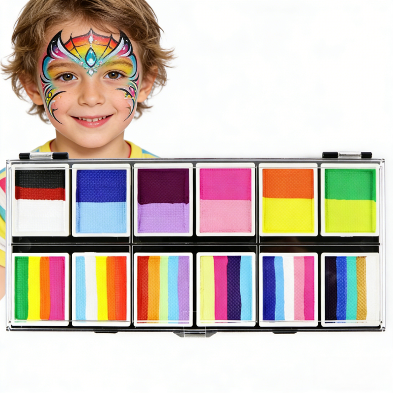 12 Color Multicolor Child Body – Beauty Makeup Kit For Kids Bewertung und Preis