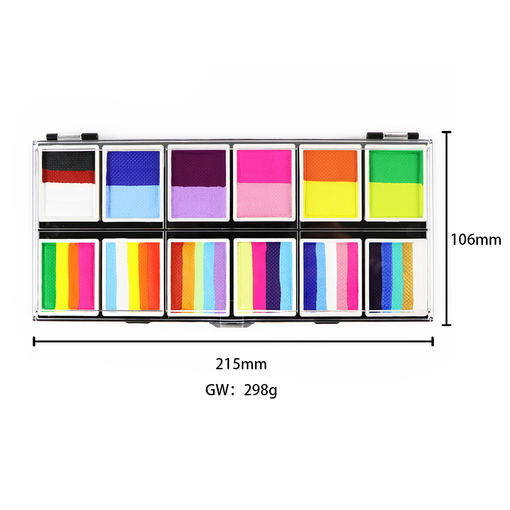 12 Color Multicolor Child Body – Beauty Makeup Kit For Kids Bewertung und Preis