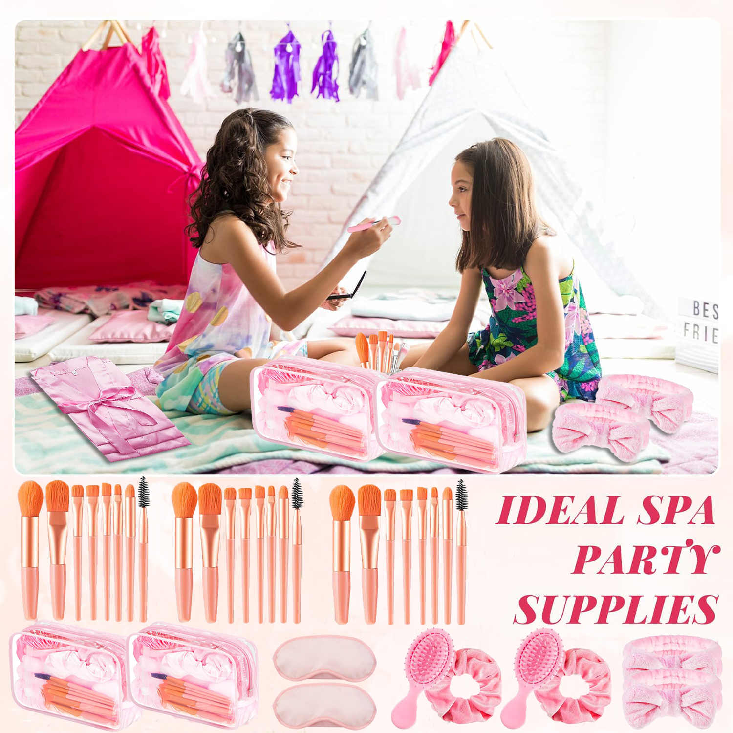 6-18 Set Spa Party Robes for G – Beauty Makeup Kit For Kids Bewertung und Preis