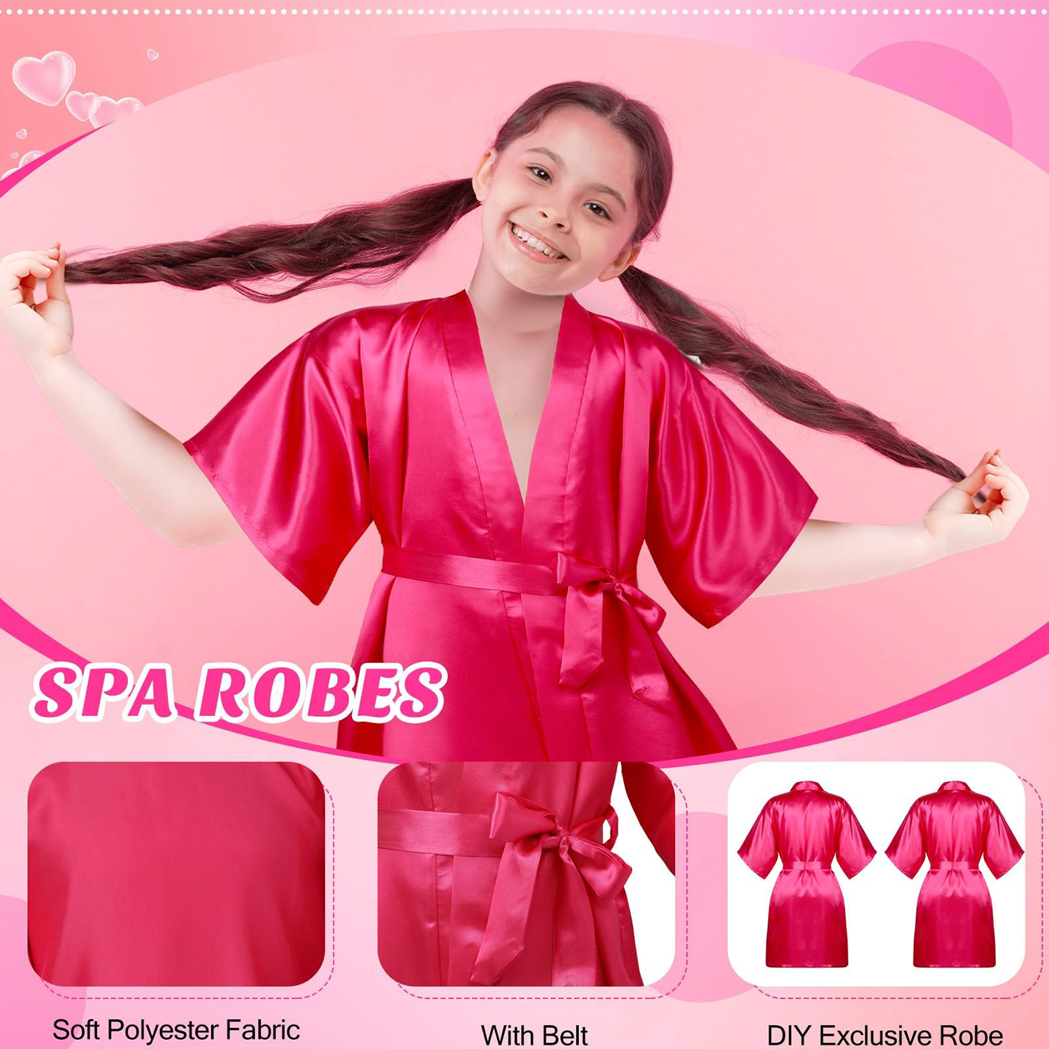6-18 Set Spa Party Robes for G – Beauty Makeup Kit For Kids Bewertung und Preis