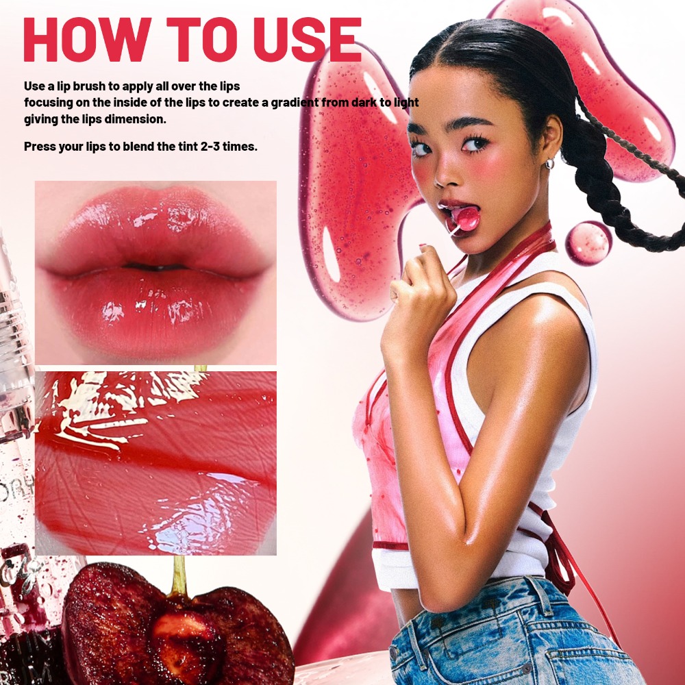 Glass Shine Lip Gloss Cherry J – Beauty Juice Makeup Bewertung und Preis