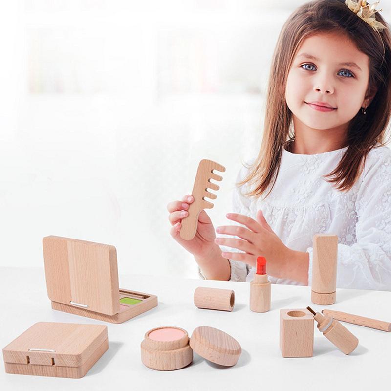 Toy Makeup Set For Girls Woode – Beauty Makeup Kit For Kids Bewertung und Preis