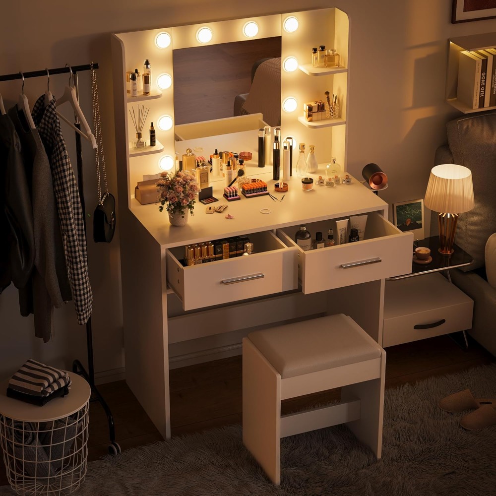 Make up Vanity Desk with Mirro – Beauty Makeup Outlet Bewertung und Preis