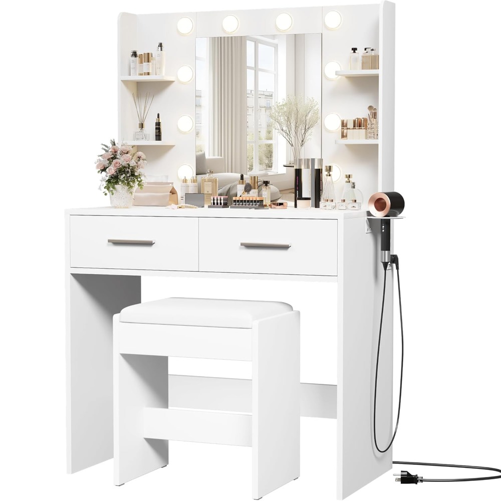 Make up Vanity Desk with Mirro – Beauty Makeup Outlet Bewertung und Preis