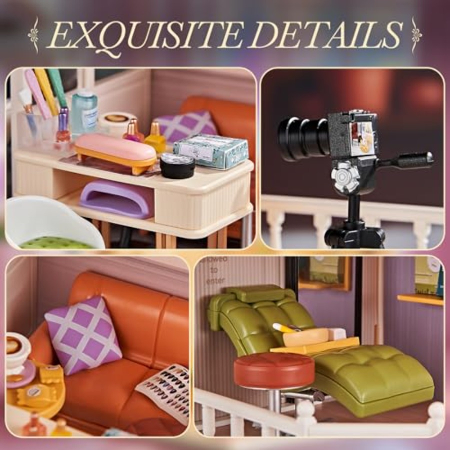 DIY Miniature House Kit Beauty – Beauty And Makeup Studio Bewertung und Preis