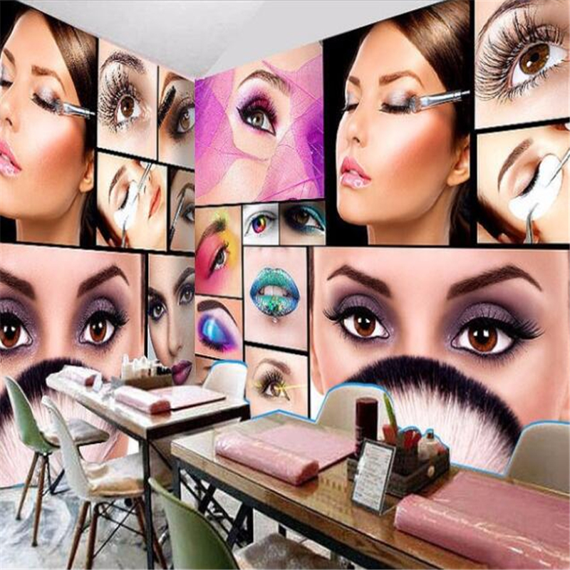 Custom photo wallpaper 3D mura – Beauty Makeup Wallpaper Bewertung und Preis