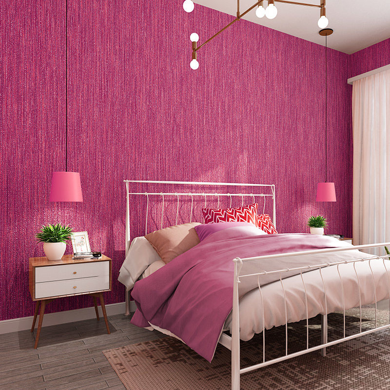 Japanese 3D Linen Striped Wall – Beauty Makeup Wallpaper Bewertung und Preis
