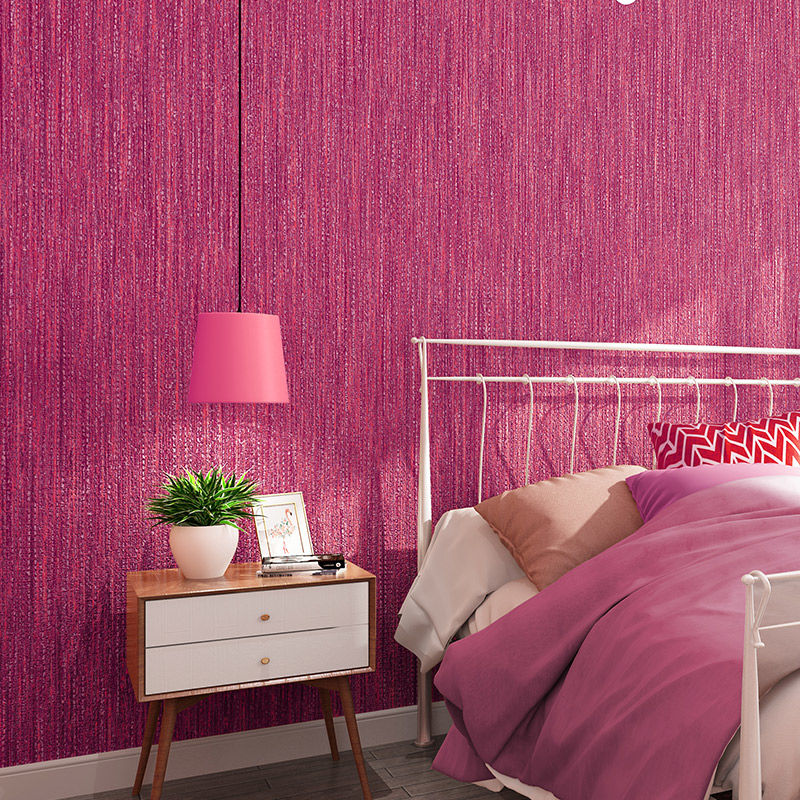 Japanese 3D Linen Striped Wall – Beauty Makeup Wallpaper Bewertung und Preis