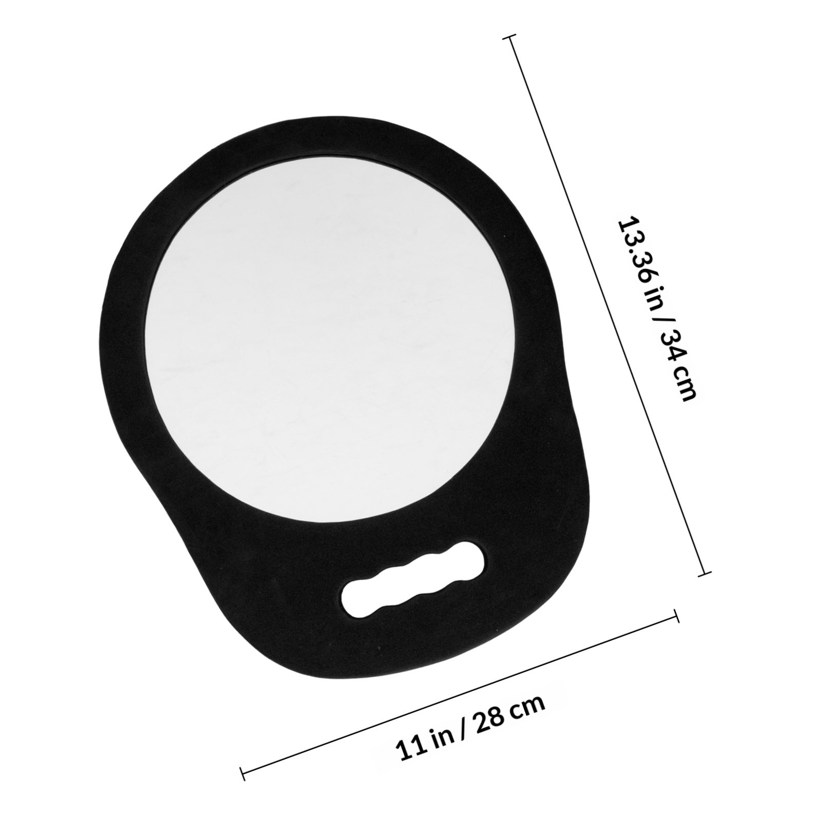 Round Foam Frame Handheld Mirr – Beauty And Makeup Studio Bewertung und Preis