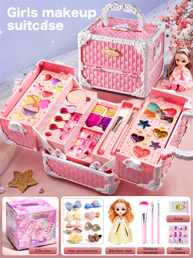 Children's Makeup Kit Non-toxi – Beauty Makeup Kit For Kids Bewertung und Preis