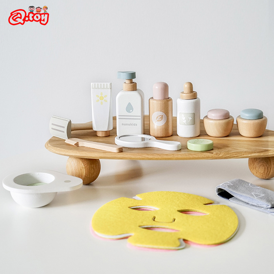 Wooden Pretend Play Children F – Beauty Makeup Kit For Kids Bewertung und Preis