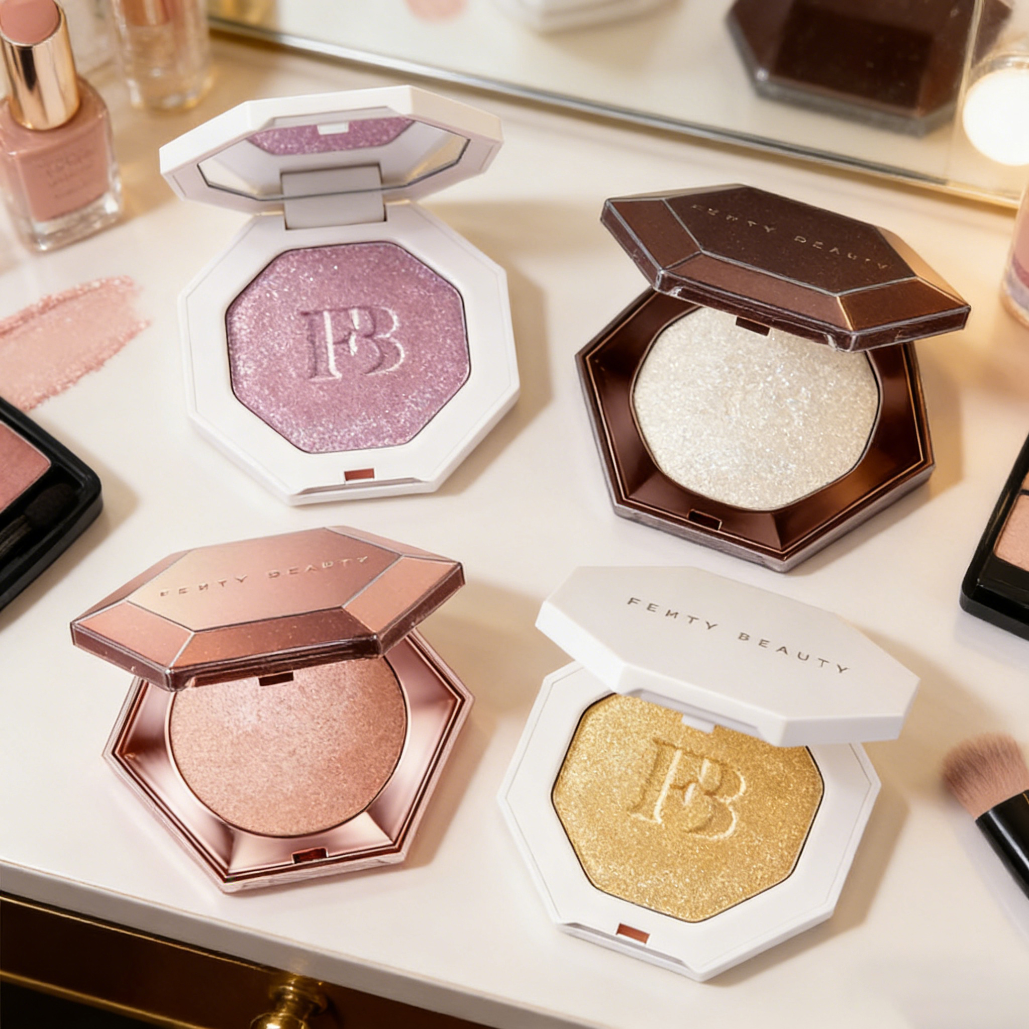 New Fenty Beauty Loose Powder  – Fenty Beauty Makeup Highlighter Bewertung und Preis