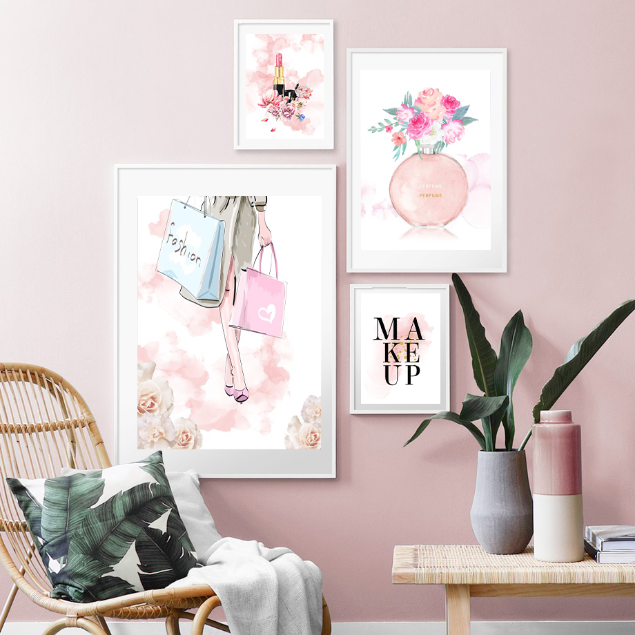 Perfume Fashion Poster Lipstic – Beauty Makeup Pictures Bewertung und Preis