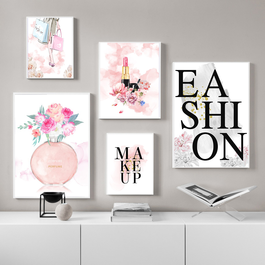 Perfume Fashion Poster Lipstic – Beauty Makeup Pictures Bewertung und Preis