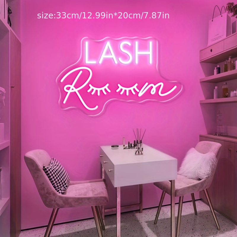 LASH Room Neon Sign LED Wall A – Beauty And Makeup Studio Bewertung und Preis