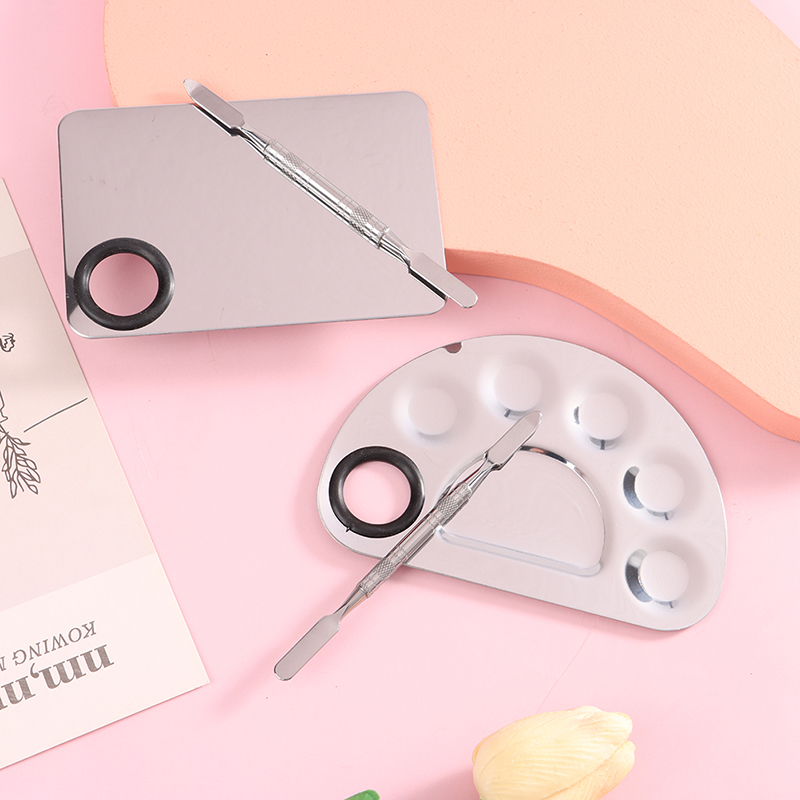 ●Stainless Steel Makeup Mixer  – Beauty Makeup Eyeshadow Palette Bewertung und Preis