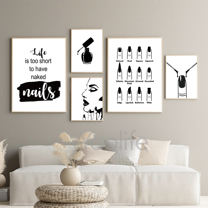 Nail Salon Quotes Makeup Wall  – Beauty Makeup Pictures Bewertung und Preis