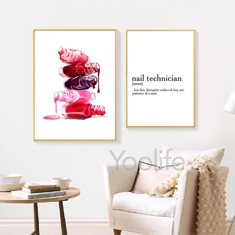 Nail Salon Quotes Makeup Wall  – Beauty Makeup Pictures Bewertung und Preis