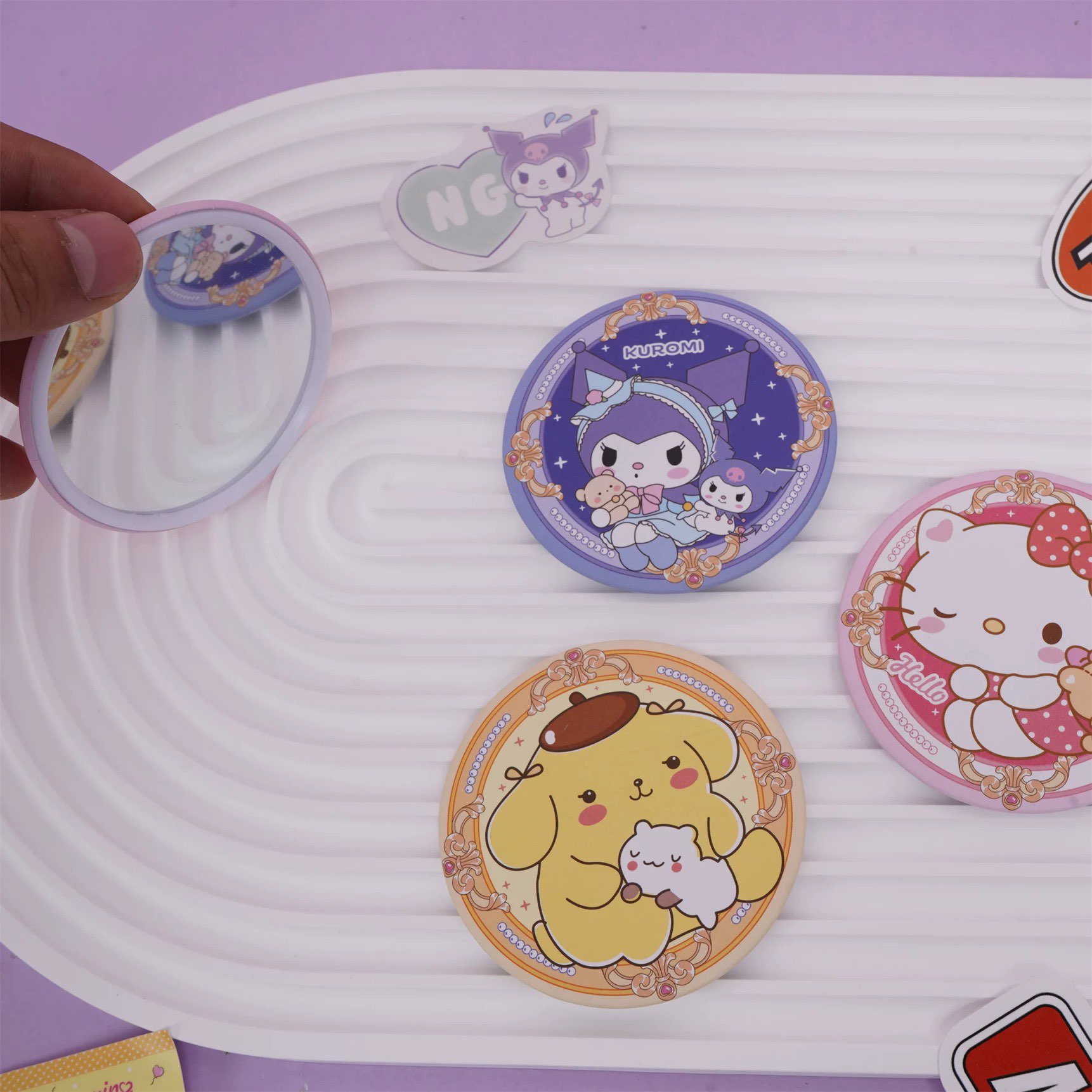 Sanrio Mini Mirror Kuromi My M – Beauty Makeup Kit For Kids Bewertung und Preis