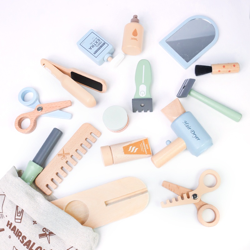 Wooden Pretend Hairdressing Ma – Beauty Makeup Kit For Kids Bewertung und Preis