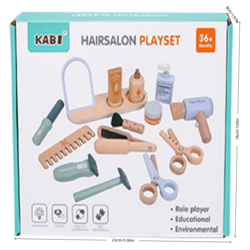 Wooden Pretend Hairdressing Ma – Beauty Makeup Kit For Kids Bewertung und Preis