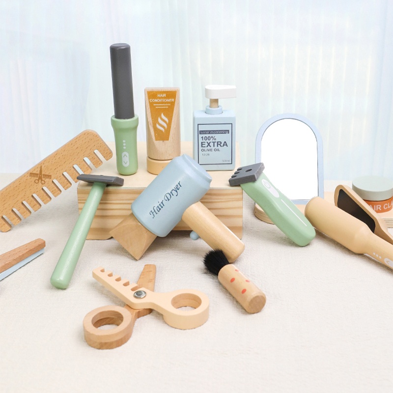Wooden Pretend Hairdressing Ma – Beauty Makeup Kit For Kids Bewertung und Preis